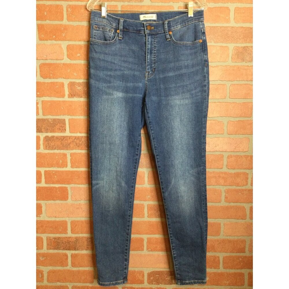 Madewell Womens 9” Mid Rise Skinny Jeans Size 30 Stretch Comfortable